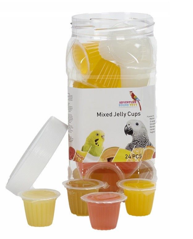 Jelly cup Mix 24 stk