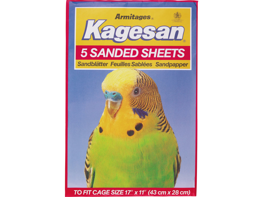 Sandpapir ark til Fuglebure