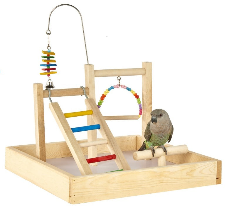 Legeplads med stander til de mindre arter